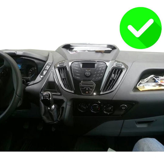 Carmedia Car Audio System for Ford Transit Custom / Tourneo Custom 2013-2019 Bluetooth USB WiFi GPS Apple CarPlay Android Auto with 9" Touch Screen