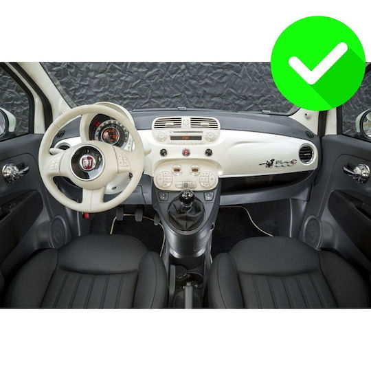 Carmedia Car Audio System for Fiat 500 2007-2015 (Bluetooth/USB/WiFi/GPS/Apple CarPlay/Android Auto) with 9" Touch Screen