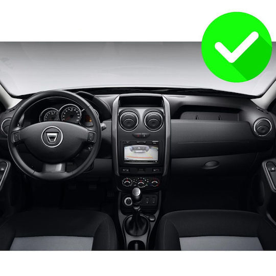Carmedia Ηχοσύστημα Αυτοκινήτου για Dacia Duster 2012-2022 (Bluetooth/USB/WiFi/GPS/Apple-Carplay/Android-Auto) με Οθόνη Αφής 9"