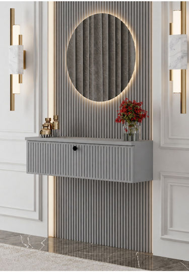 Wooden Gray Console L50xW26xH26cm