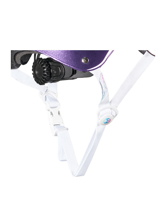 Raven Kinderfahrrad- / Rollerhelm für BMX Lila