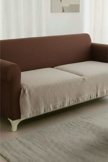 SteweHome Πολυθρόνας Π100xΜ210cm Μπεζ