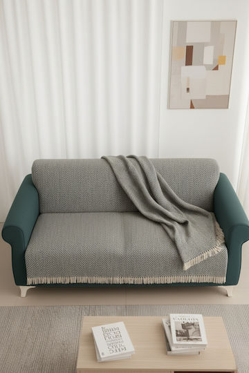SteweHome Sesselüberwurf P170xM210cm Graue