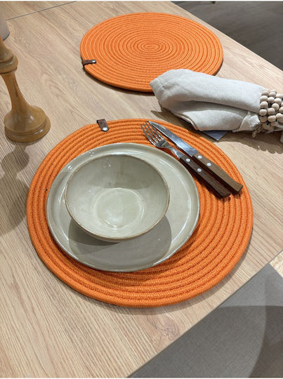 SteweHome Салфетки Сламени Оранжеви 33x33см 13 Бройки