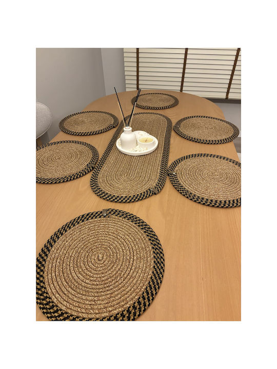 SteweHome Wicker Placemats 80x30cm 6 Pieces