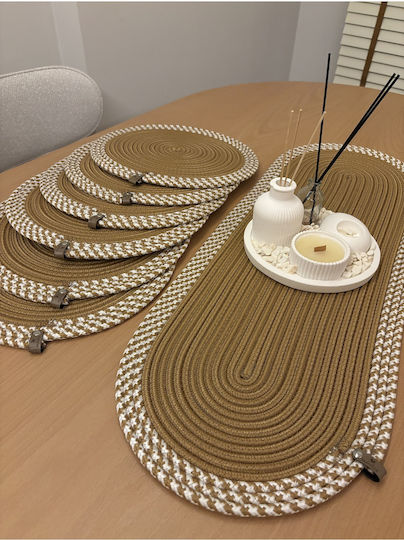 SteweHome Wicker Placemats 80x30cm 6 Pieces