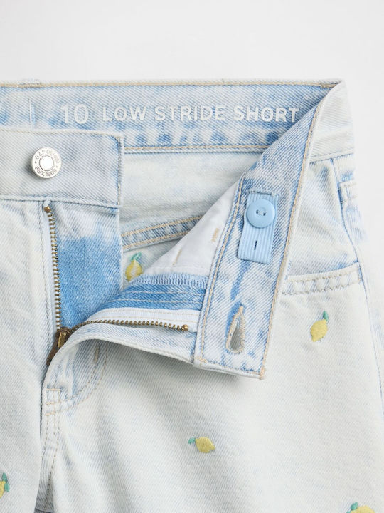 Kinder Shorts & Bermudas Denim Light Wash Lemons