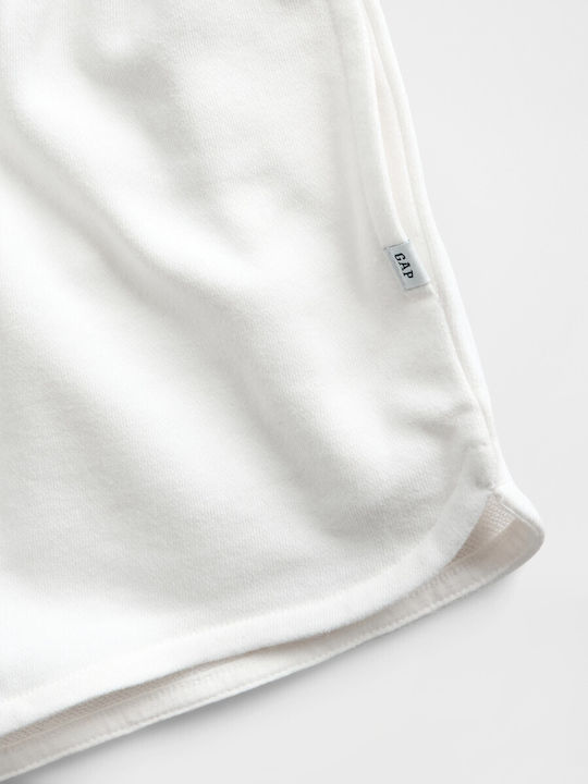 Pantaloni Scurți/Bermude Pentru Copii Din Țesătură Off White