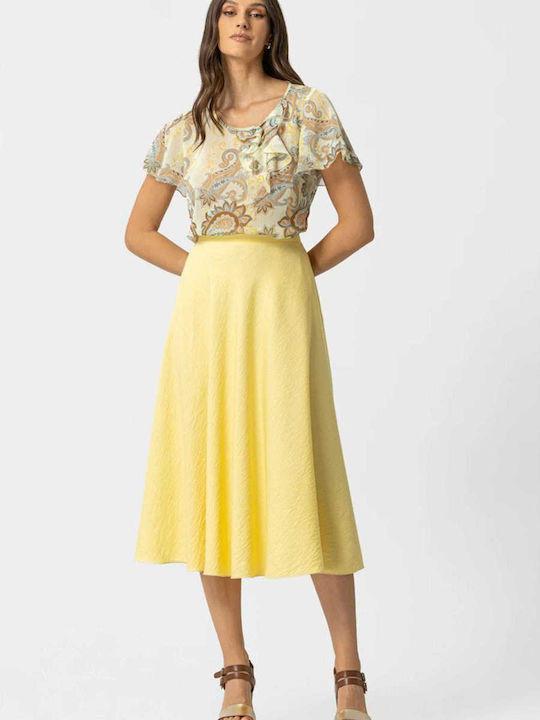 Kleid Gelbe
