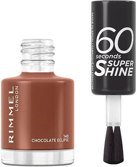 Rimmel 60 Seconds Luciu Oja Lustruirea De Lungă Durată Maro 8ml