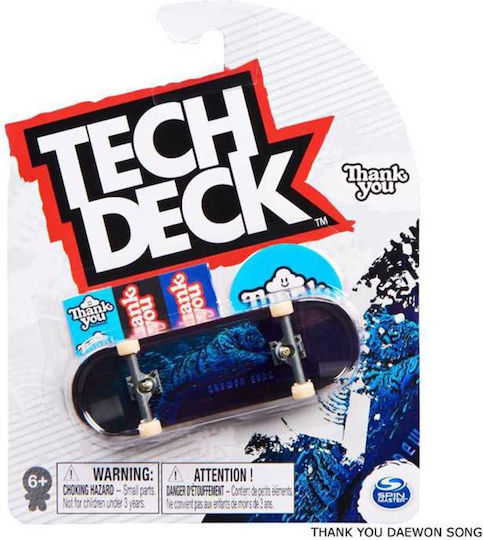Techdeck Παιχνίδι Μινιατούρα TechDeck για 6+ Ετών (Διάφορα Σχέδια)