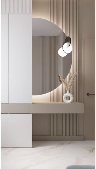 SteweHome Καθρέπτης Ασύμμετρος & LED Φωτισμό SteweHome Καθρέπτης Ασύμμετρος & LED Φωτισμό