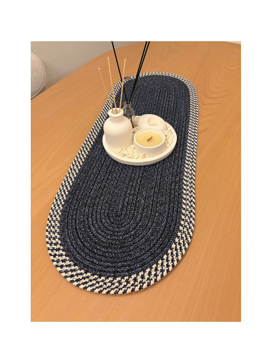 SteweHome Cotton Knitted Table Runner 30x80cm