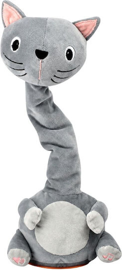 Lean Toys Plush Kitten with Motion & Sound