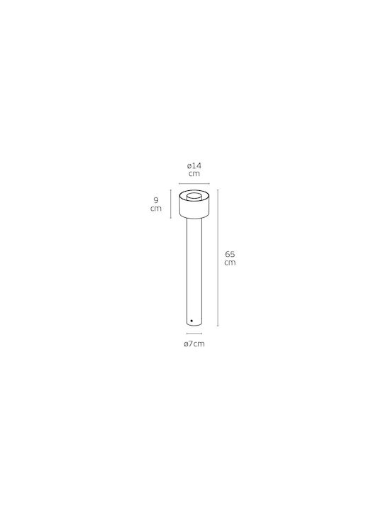 VK Lighting Φωτιστικό Δαπέδου LED 10W