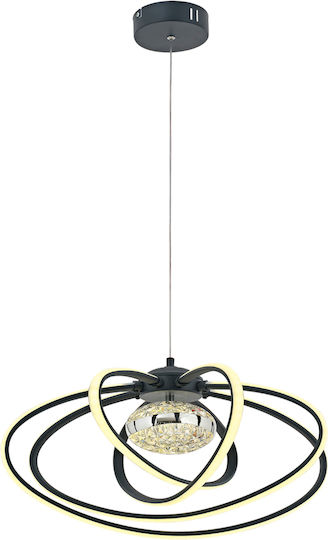 SteweHome Κρεμαστό Φωτιστικό Πολύχρωμο LED 50x50x61εκ.