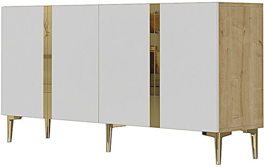 Έπιπλο TV Επιδαπέδιο Συνθετικό Ξύλο 150x32x75εκ. Έπιπλο TV Επιδαπέδιο Συνθετικό Ξύλο 150x32x75εκ.
