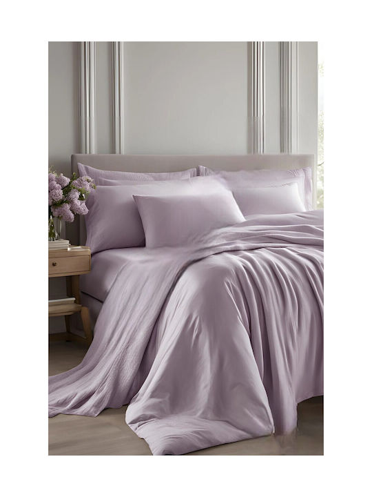 SteweHome Set Lilac Pillowcases 50x70cm