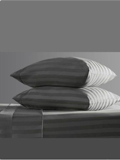 SteweHome Set Kissenbezüge Grau 50x70cm