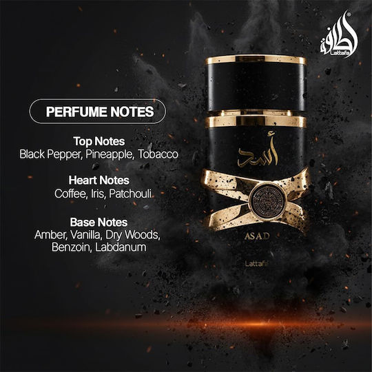 Lattafa Perfumes Asad Eau De Parfum Men 100ml