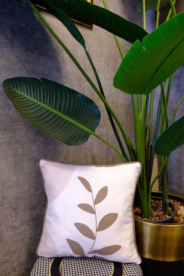 SteweHome Față De Pernă Decorativă Albă 45x45cm