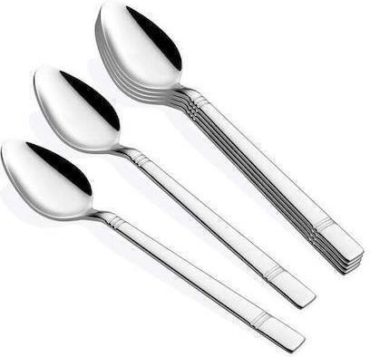 SteweHome Set Linguri Cafea Ceai Inox Argintii 6 Bucăți