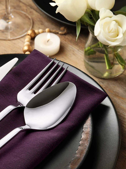 SteweHome Cutlery Set Stainless Steel Silver 4 Pieces