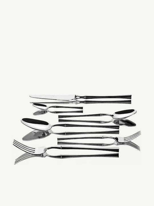 SteweHome Cutlery Set Stainless Steel Gray 36 Pieces