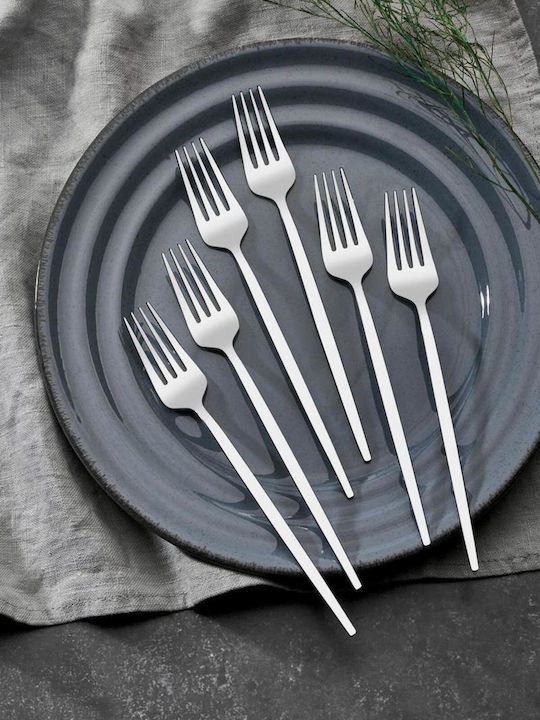 SteweHome Cutlery Set Stainless Steel Silver 30 Pieces