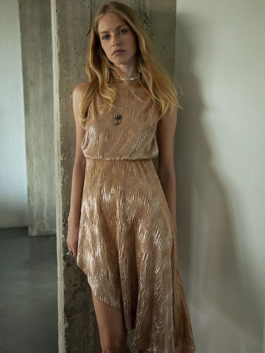 Sommer Maxi Abendkleid Beiges Granttopdress