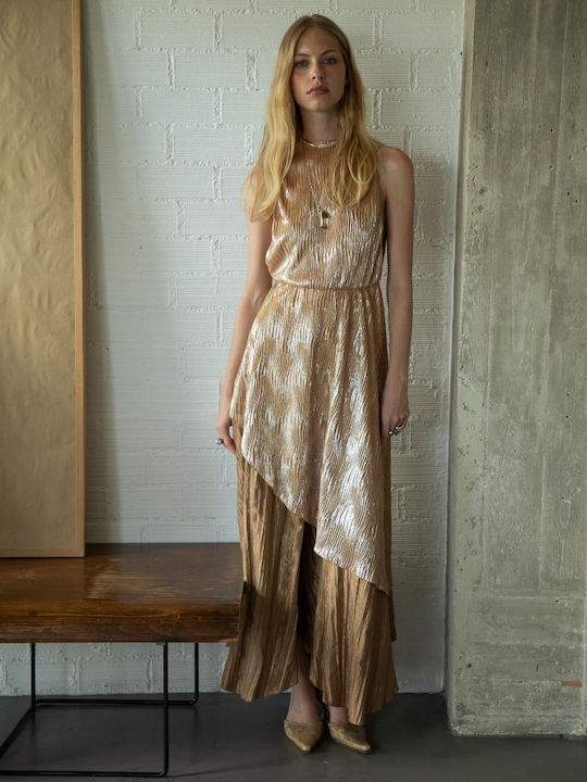 Sommer Maxi Abendkleid Beiges Granttopdress