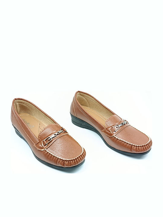 Women's Loafers in Brown Colour