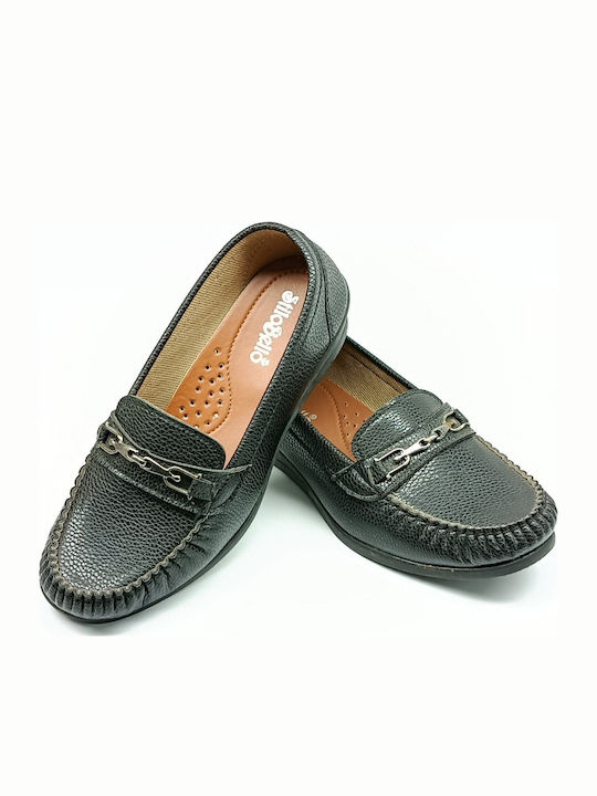 Γυναικεία Loafers σε Μαύρο Χρώμα