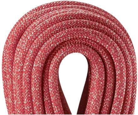 Edelrid 710790802000 Δυναμικό Σχοινί Ορειβασίας με Μήκος 80m Κόκκινο