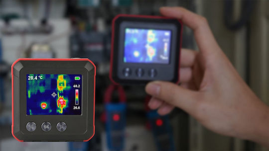 Unit MIE0517 Thermal Camera with 2.4" Screen for Temperatures up to 400°C