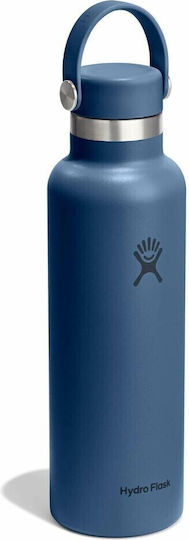 Hydro Flask Standard Flex Cap Thermos Bottle 621ml Harbor Blue
