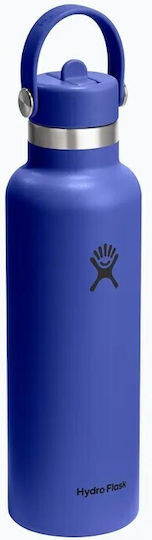 Hydro Flask Μπουκάλι Θερμός 621ml Capri Blue
