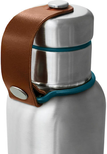 Black+Blum Stainless Steel / Plastic Thermos Bottle 500ml Silver