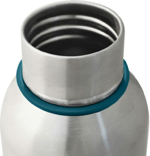 Black+Blum Stainless Steel / Plastic Thermos Bottle 500ml Silver