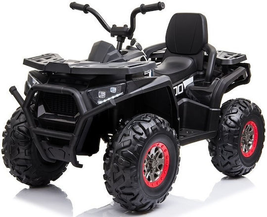 Kids 4 Wheel Electric Motorbike 12 Volt Black for Ages 3+
