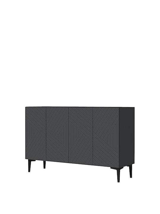 Sideboard Holz Braune 120x32x75cm