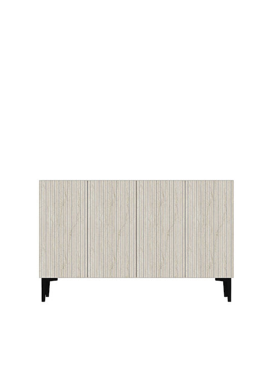 SteweHome Sideboard Holz Mehrfarbig 120x32x75cm