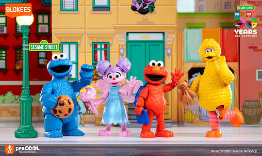 Sesame Street Big Bird Modellbausatz Klassischer Blokees