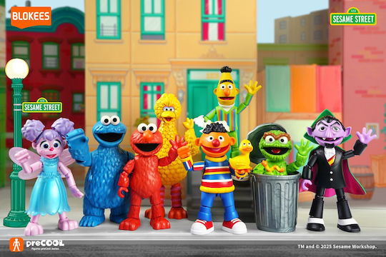 Sesame Street Big Bird Modellbausatz Klassischer Blokees