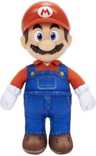 Jakks Pacific Super Mario Bros Kart Plush Mario Movie
