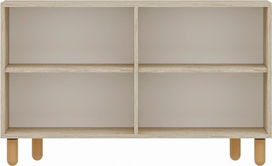 Μπουφές Ξύλινος Καφέ 120x30x73cm