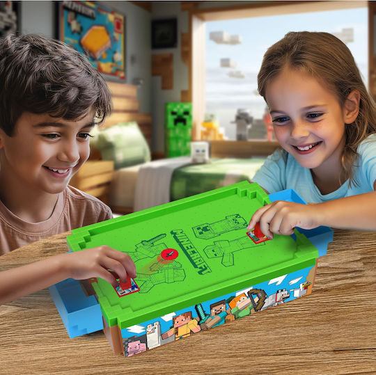 Ambassador Interactive Toy Air Hockey Minecraft Mini Arcade For 4+ Years