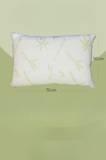 SteweHome Bamboo Μαξιλάρι Ύπνου Σιλικόνης 50x70cm 2τμχ