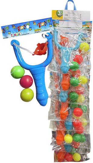 ToyMarkt Schleuder mit Bälle 88583 (Verschiedene Designs/Sortiment von Designs) 1St