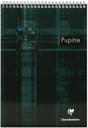 Clairefontaine Σημειωματάριο Σπιράλ Α4 80 Φύλλων Ριγέ με Σκληρό Εξώφυλλο Πολύχρωμο